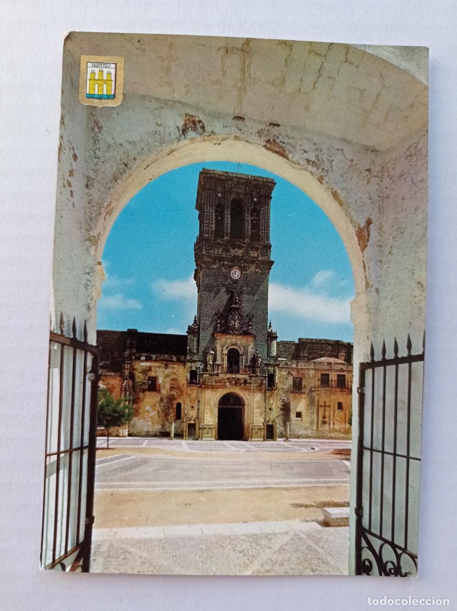 Postales: TARJETA POSTAL 7 ARCOS DE LA FRONTERA CADIZ TORRE DE LA IGLESIA PARROQUIAL DE SANTA MARIA