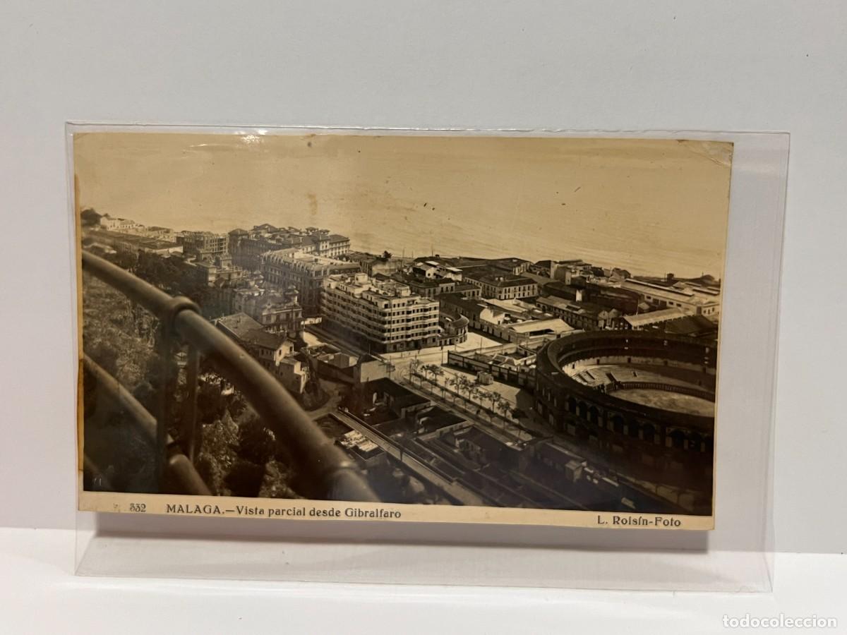 Cartoline: TARJETA POSTAL. M&Aacute;LAGA. 332.- VISTA PARCIAL DESDE GIBRALFARO. L. ROIS&Iacute;N FOTO