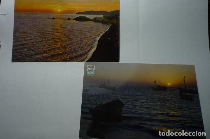 Postales: lote postales almu&ntilde;ecar puestas de sol