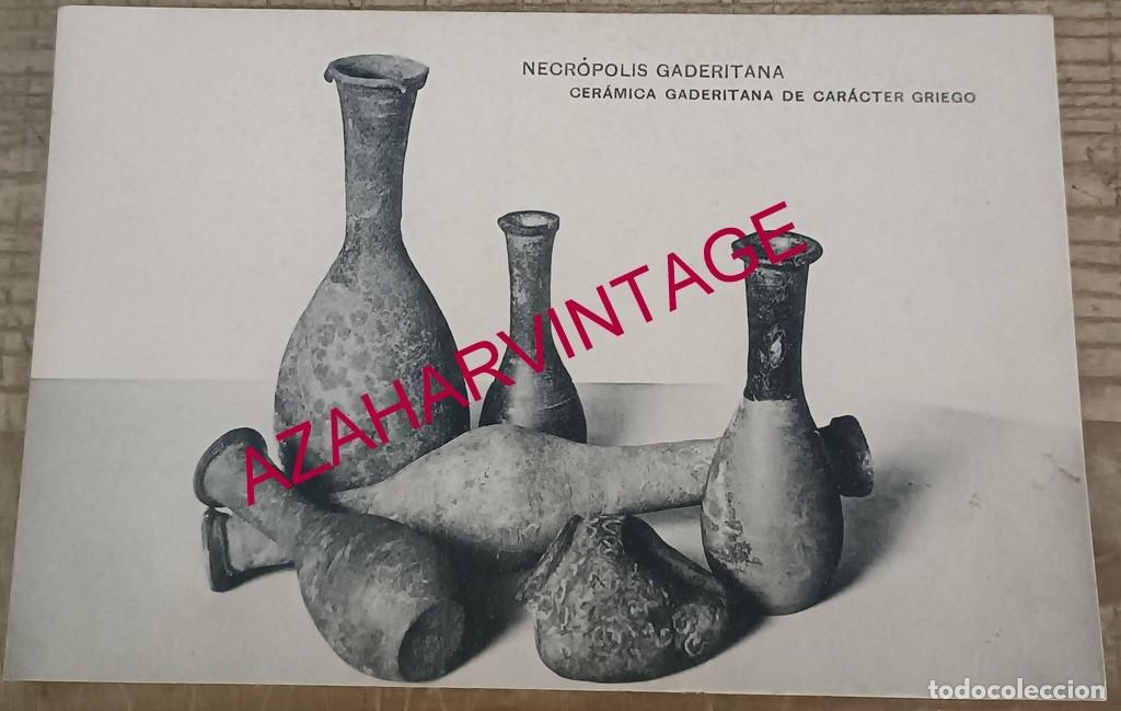 Postkarten: CADIZ, NECROPOLIS GADERITANA, CERAMICA GADERITANA DE CARACTER GRIEGO