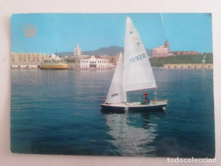 Postales: POSTAL MALAGA, PUERTO, ESCRITA