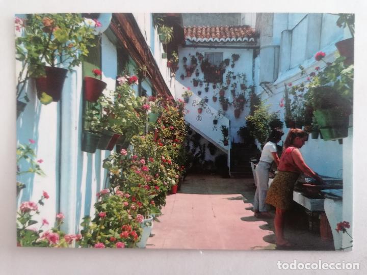 Postales: POSTAL MALAGA, PATIO TIPICO DEL BARRIO DE CAPUCHINOS, 19-8-1997