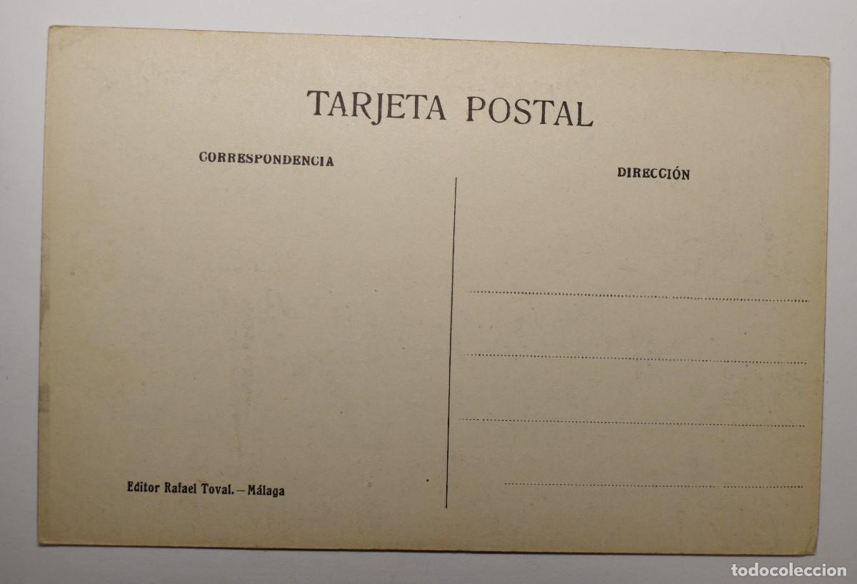 Postales: POSTAL de MALAGA del a&ntilde;o 1918.NUEVA - Foto 2