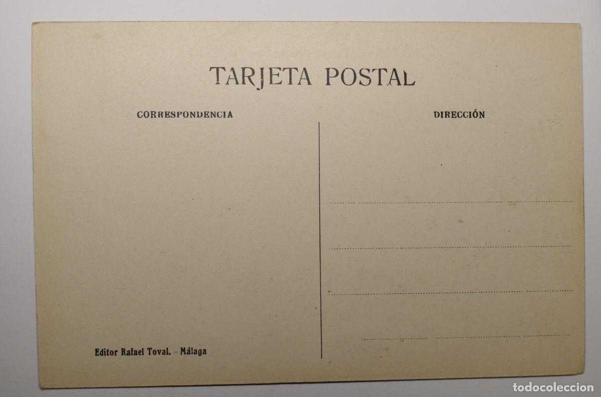 Postales: POSTAL de MALAGA del a&ntilde;o 1918.NUEVA - Foto 2