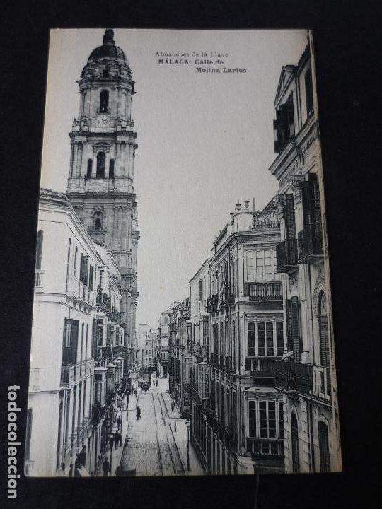 Postais: MALAGA CALLE DE MOLINA LARIOS