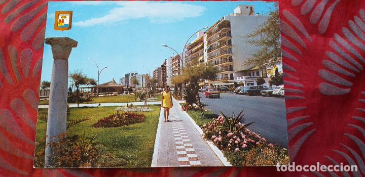 Postales: MALAGA-RV-COSTA DEL SOL-150X105MM-FUENGIROLA-PASEO MARITIMO