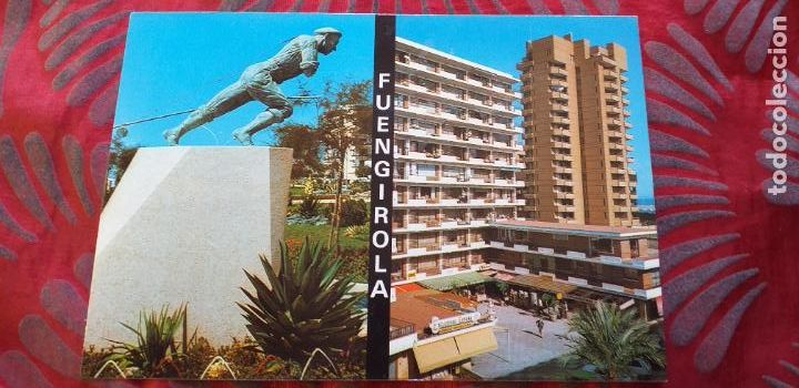 Postales: MALAGA-RV-COSTA DEL SOL-150X105MM-FUENGIROLA-PLAZA JACINTO BENAVENTE