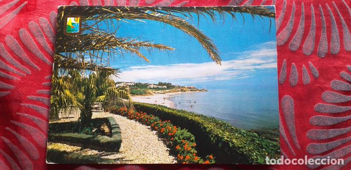 Postales: MALAGA-RV-COSTA DEL SOL-150X105MM-TORREMOLINOS-PLAYA DE SANTA ANA