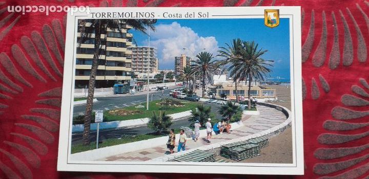 Cartes Postales: MALAGA-RV-COSTA DEL SOL-150X105MM-TORREMOLINOS-PASEO MARITIMO