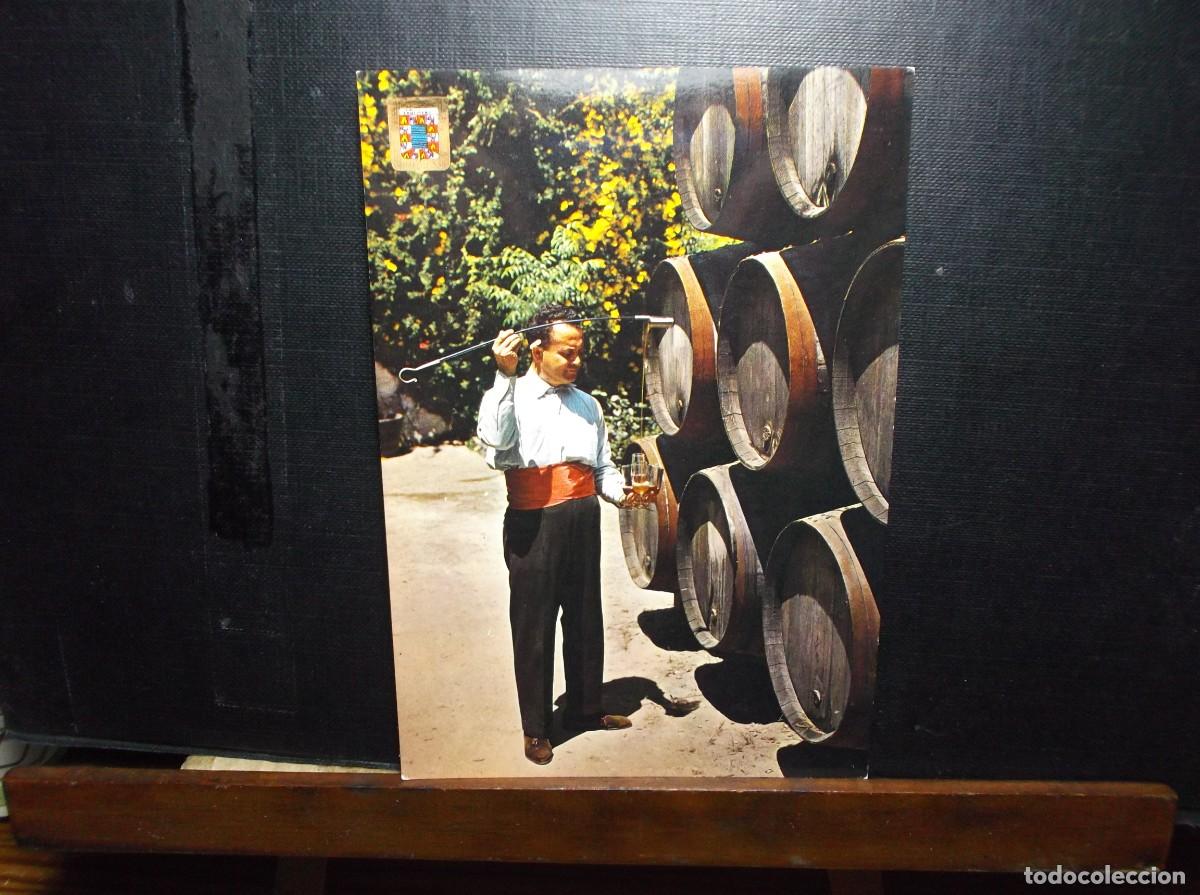 Postales: POSTAL DE UN VENECIADOR DE UNA BODEGA DE JEREZ DE LA FRONTERA.