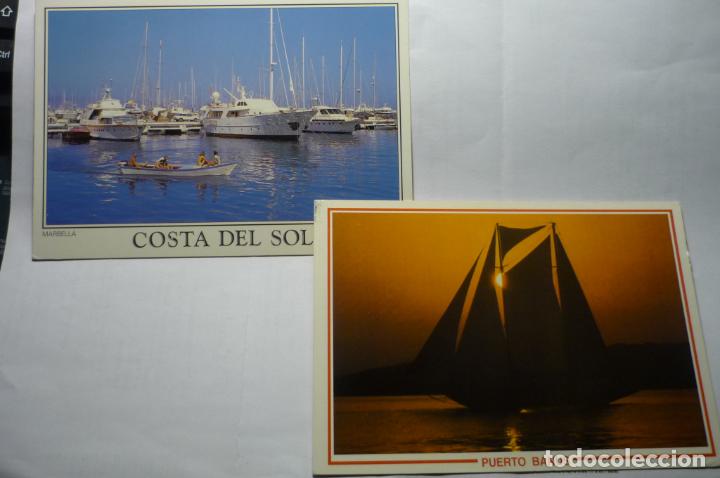 Postales: lote postales marbella-puerto banus