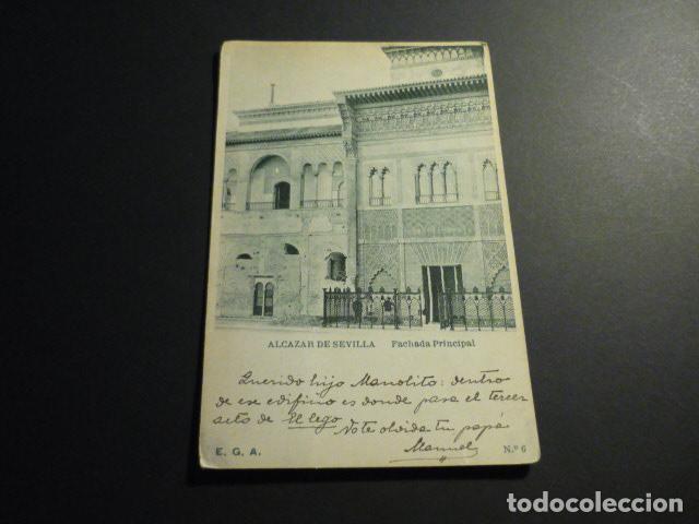 Cartoline: SEVILLA ALCAZAR FACHADA PRINCIPAL