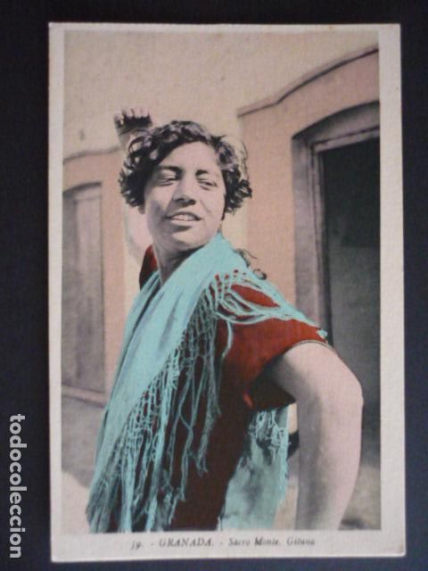 Postales: GRANADA SACROMONTE GITANA - Foto 1