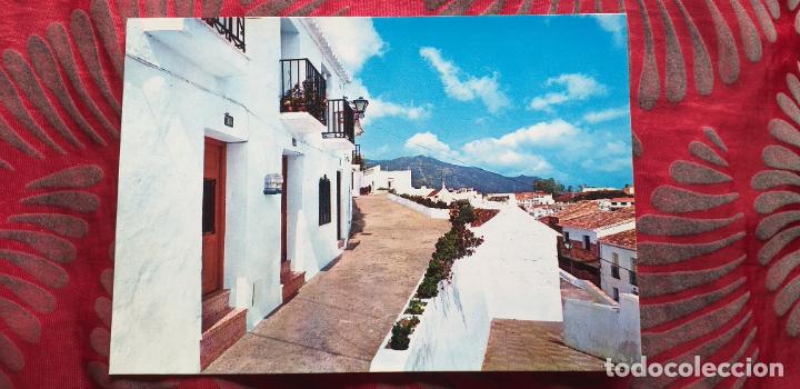 Postales: MALAGA-RV-COSTA DEL SOL-150X105MM-MIJAS-CALLE TIPICA