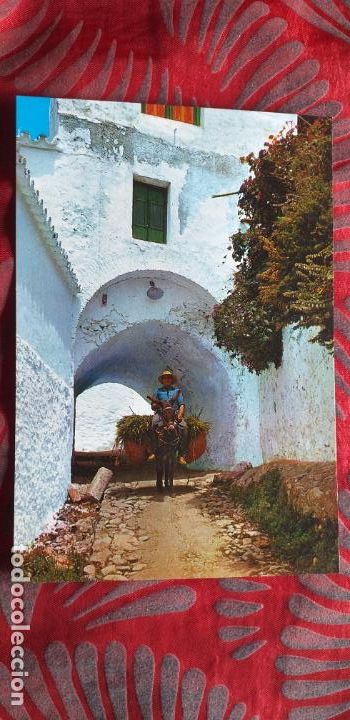 Postales: MALAGA-RV-COSTA DEL SOL-150X105MM-MIJAS-PASAJE TIPICO
