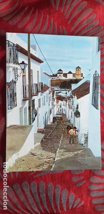 Postcards: MALAGA-RV-COSTA DEL SOL-150X105MM-MIJAS-CALLE TIPICA.