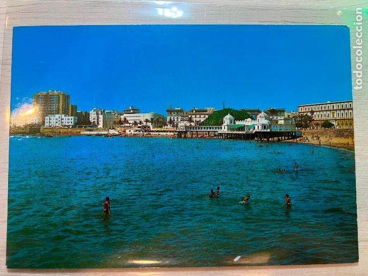 Postales: FOTOGRAFIA POSTAL. CADIZ N&ordm; 96. BALNEARIO DE LA PALMA.