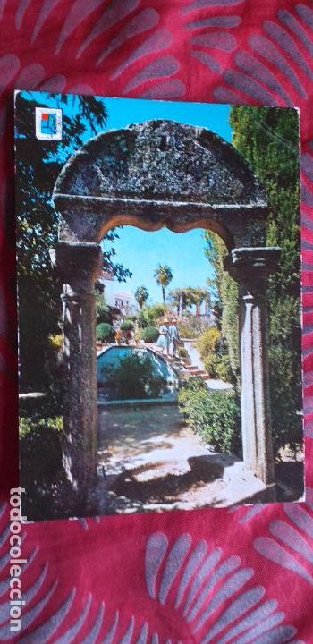 Postais: MALAGA-RV-COSTA DEL SOL-150X105MM-RONDA-JARDINES DE LA CASA DEL REY MORO