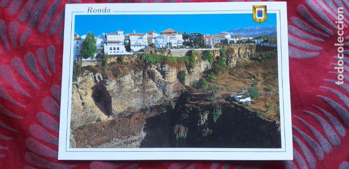 Postales: MALAGA-RV-COSTA DEL SOL-150X105MM-RONDA-CASAS SOBRE EL TAJO