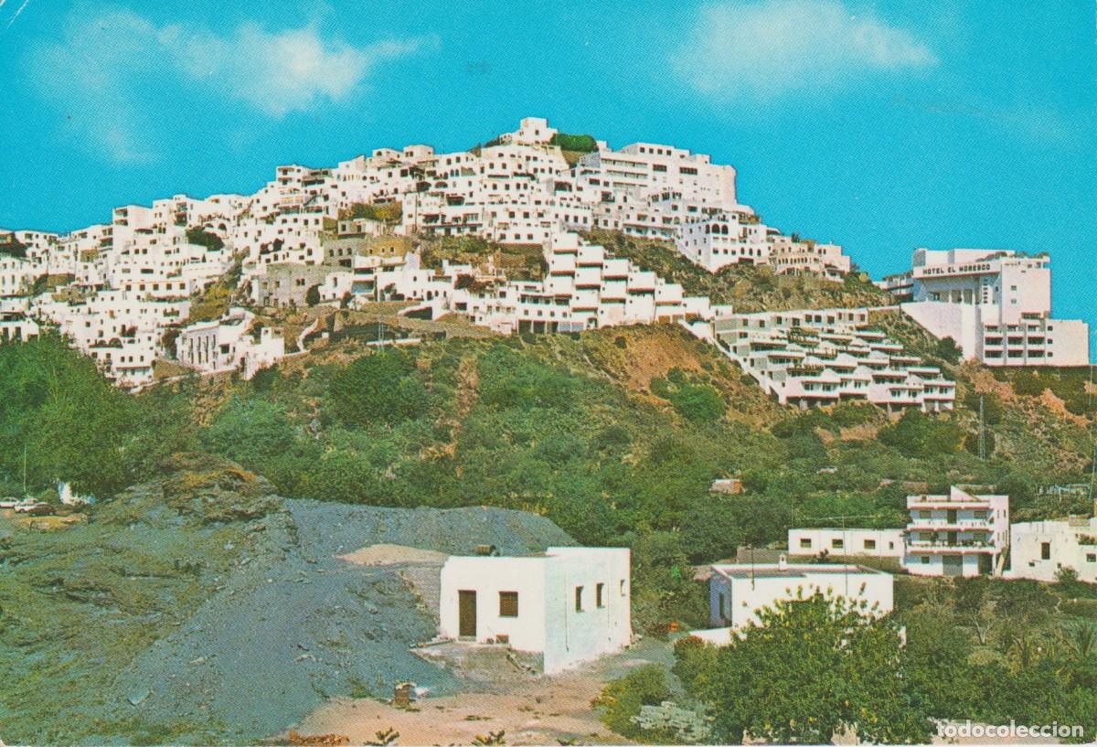 Postales: (10) MOJACAR. ALMERIA. VISTA PARCIAL Y HOTEL EL MORESCO