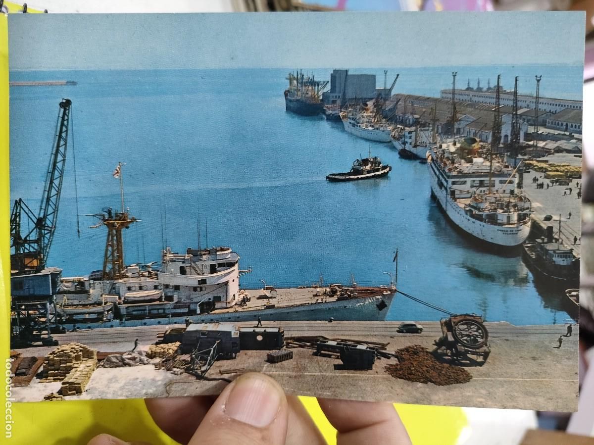 Postales: Postal CADIZ Puerto Vista Parcial N 43 GARC&Iacute;A GARRABELLA SC