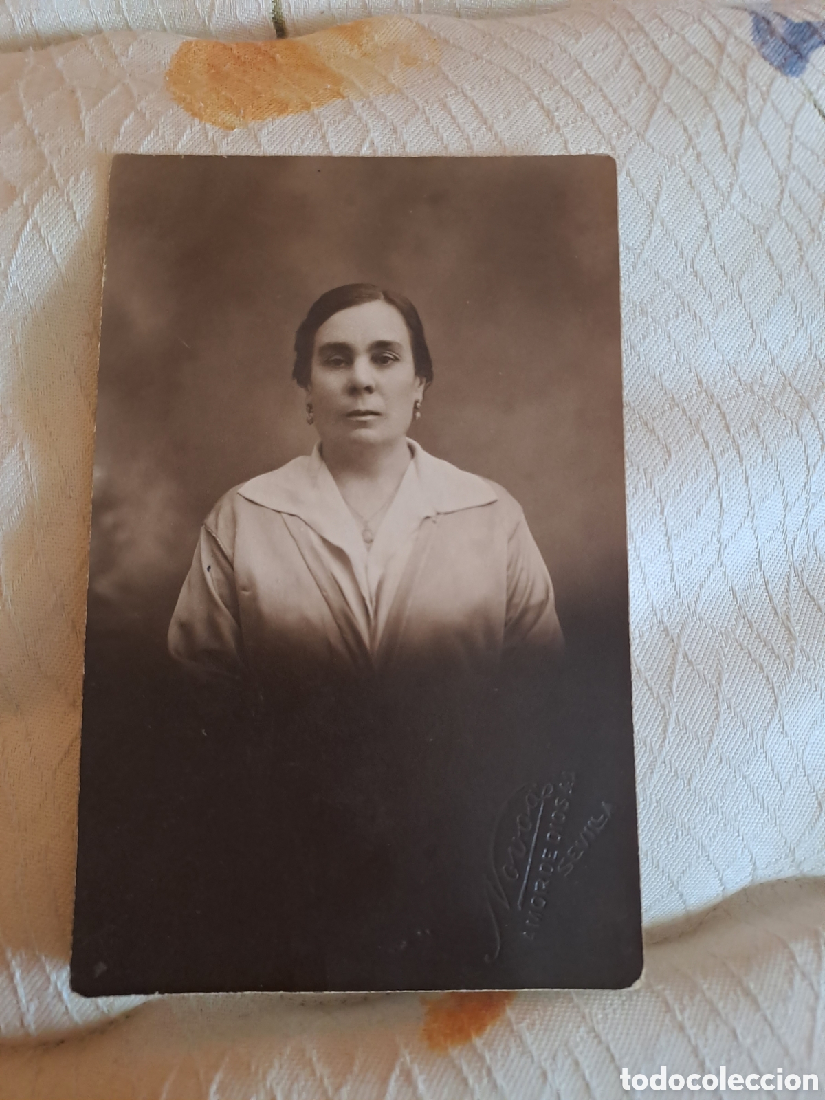 Cartoline: ANTIGUA FOTO POSTAL MUJER 1929