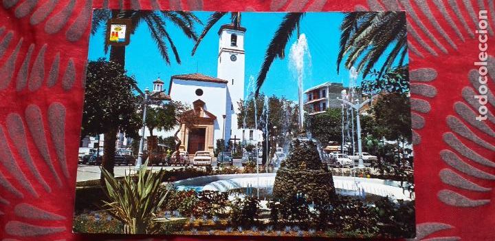 Postales: MALAGA-RVII-COSTA DEL SOL-150X105MM-FUENGIROLA-PLAZA DEL GENERALISIMO