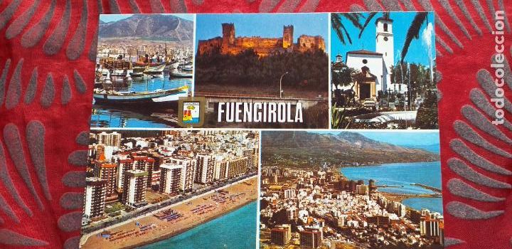 Postales: MALAGA-RVII-COSTA DEL SOL-150X105MM-FUENGIROLA-DIVERSOS ASPECTOS