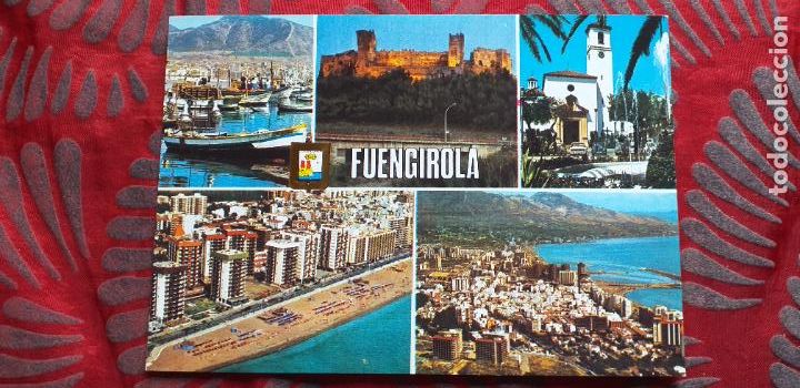 Postales: MALAGA-RVII-COSTA DEL SOL-150X105MM-FUENGIROLA-DIVERSOS ASPECTOS