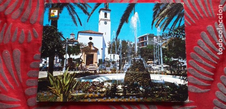 Postales: MALAGA-RVII-COSTA DEL SOL-150X105MM-FUENGIROLA-PLAZA DEL GENERALISIMO