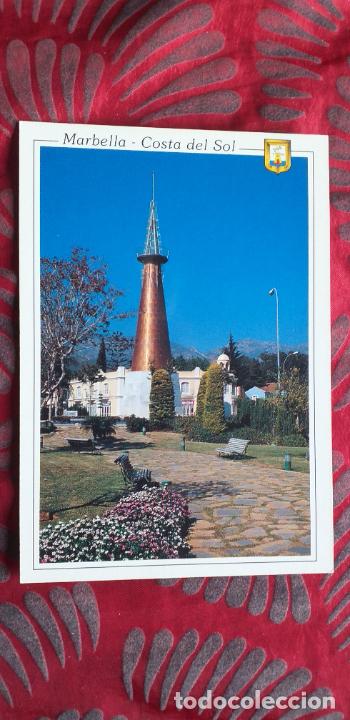 Postales: MALAGA-RVII-COSTA DEL SOL-150X105MM-MARBELLA-LINTERNA CONMEMORATIVA