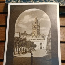 Postales: POSTAL PATIO BANDERA SEVILLA. GIRALDA. CROMOTIPIA PUBLICIDAD EPIVOMIN SANAVIDA 1925 OTTO ENGELHARDT