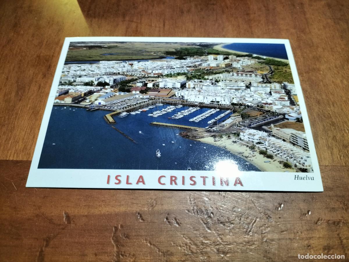 Postales: ISLA CRISTINA. POSTAL. SIN USAR. VISTA AEREA. EDICIONES AM. BUEN ESTADO. C-3