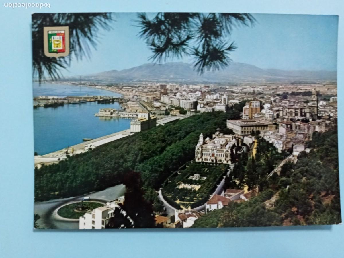 Postales: POSTAL DE MALAGA ( COSTA DEL SOL ): VISTA GENERAL. A&Ntilde;OS 60