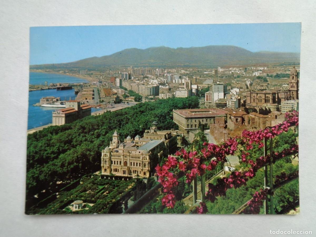 Postales: POSTAL DE MALAGA ( COSTA DEL SOL ): VISTA PANORAMICA . A&Ntilde;OS 60