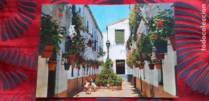 Postkarten: MALAGA-RVIII-COSTA DEL SOL-150X105MM-CALLE TIPICA