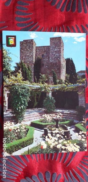 Postkarten: MALAGA-RVIII-COSTA DEL SOL-150X105MM-ALCAZABA