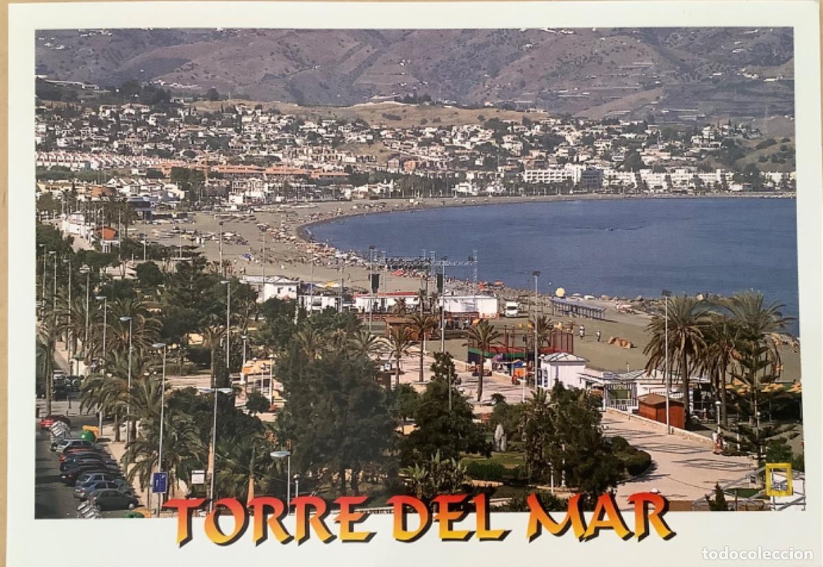 Postales: M&Aacute;LAGA, TORRE DEL MAR, Dom&iacute;nguez. Circulada. - Foto 1