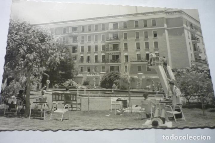 Postales: POSTAL MALAGA,.HOTEL MIRAMAR PISCINA CM