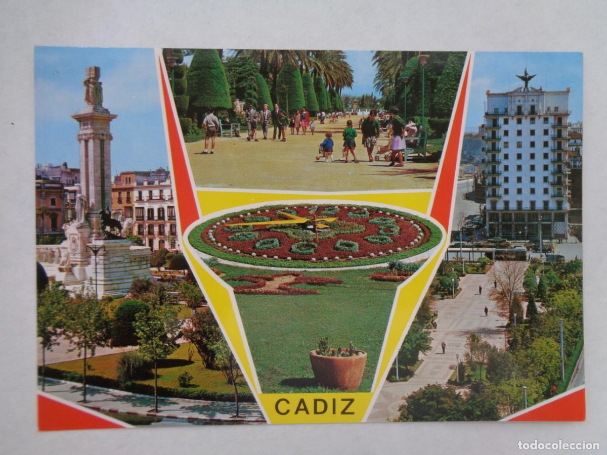 Postales: POSTAL DE CADIZ : BELLEZAS DE LA CIUDAD . A&Ntilde;OS 60