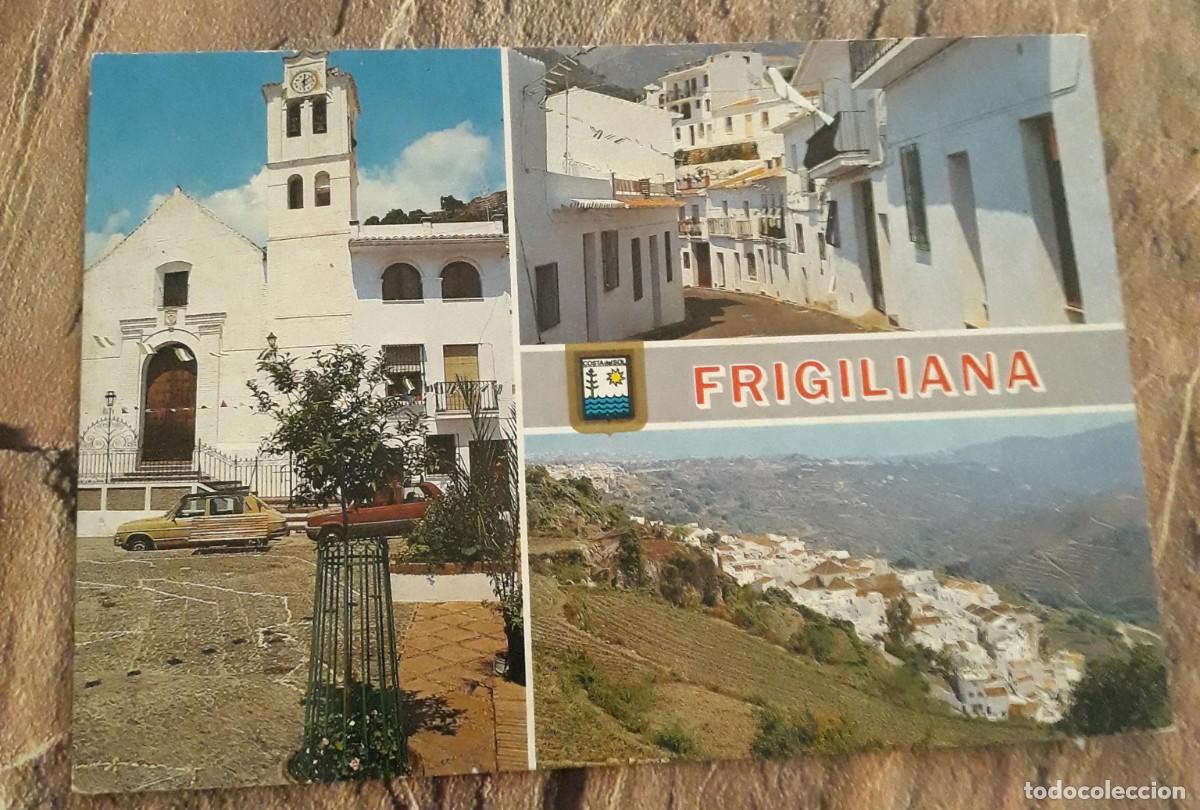 Postales: -83582 POSTAL FRIGILIANA, M&Aacute;LAGA, ESCUDO DE ORO, L. DOMINGUEZ