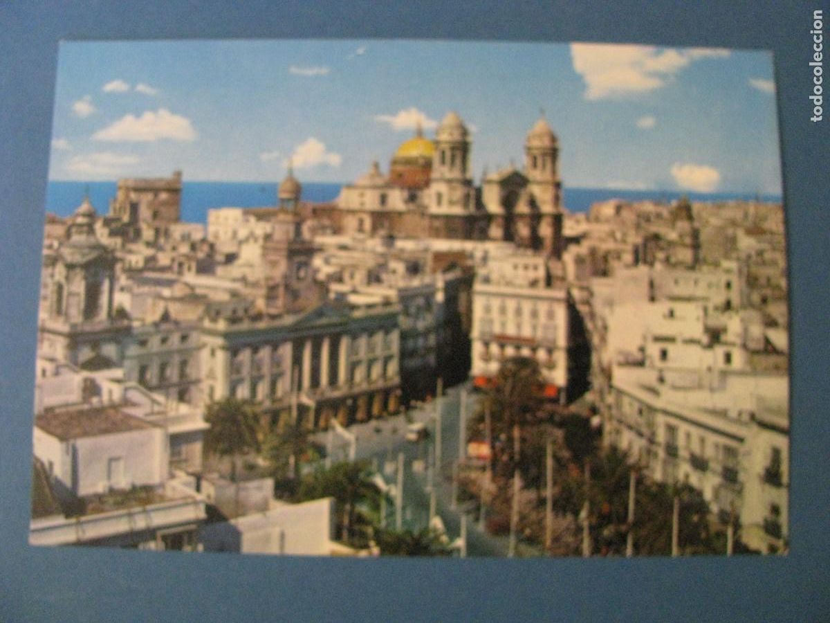 Postales: POSTAL DE CADIZ. PLAZA SAN JUAN DE DIOS AYUNTAMIENTO Y CATEDRAL.