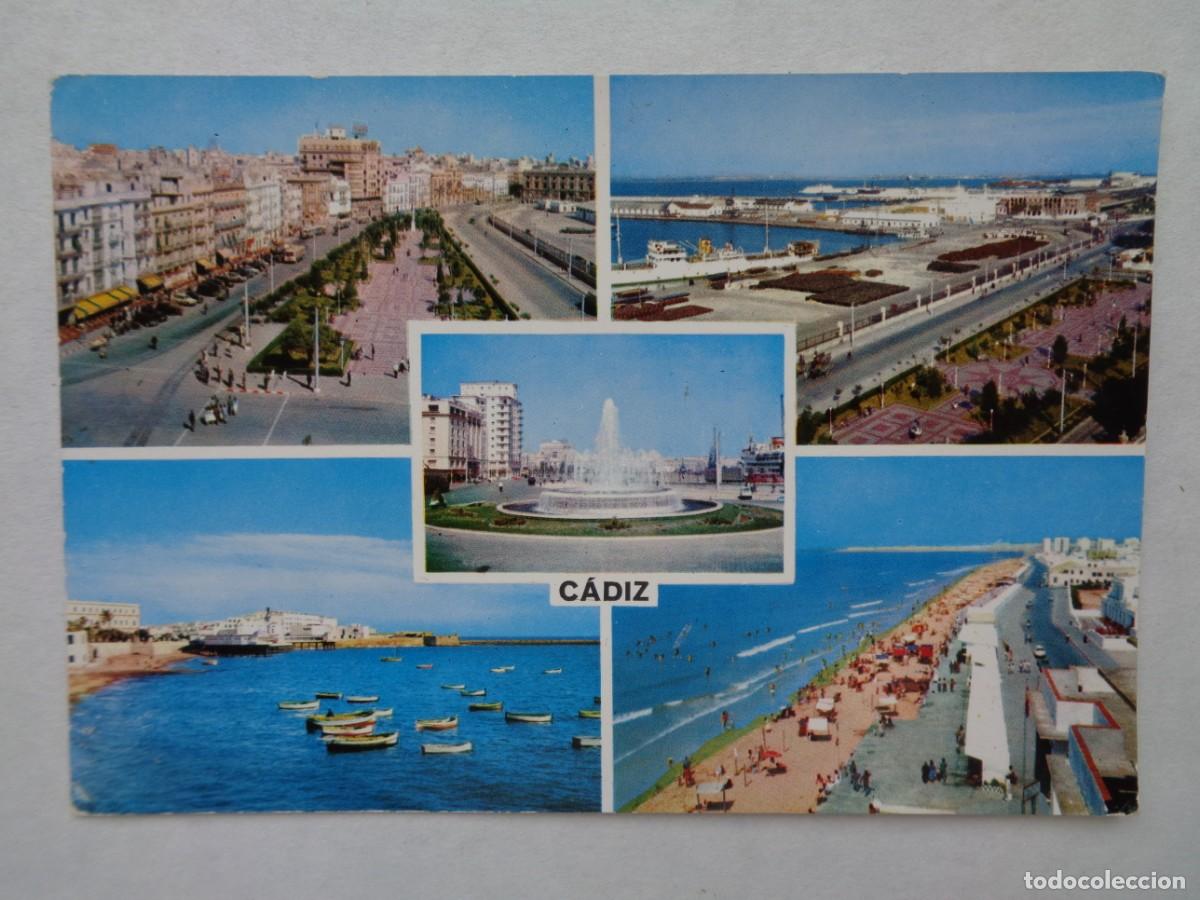 Postales: POSTAL DE CADIZ . A&Ntilde;OS 60