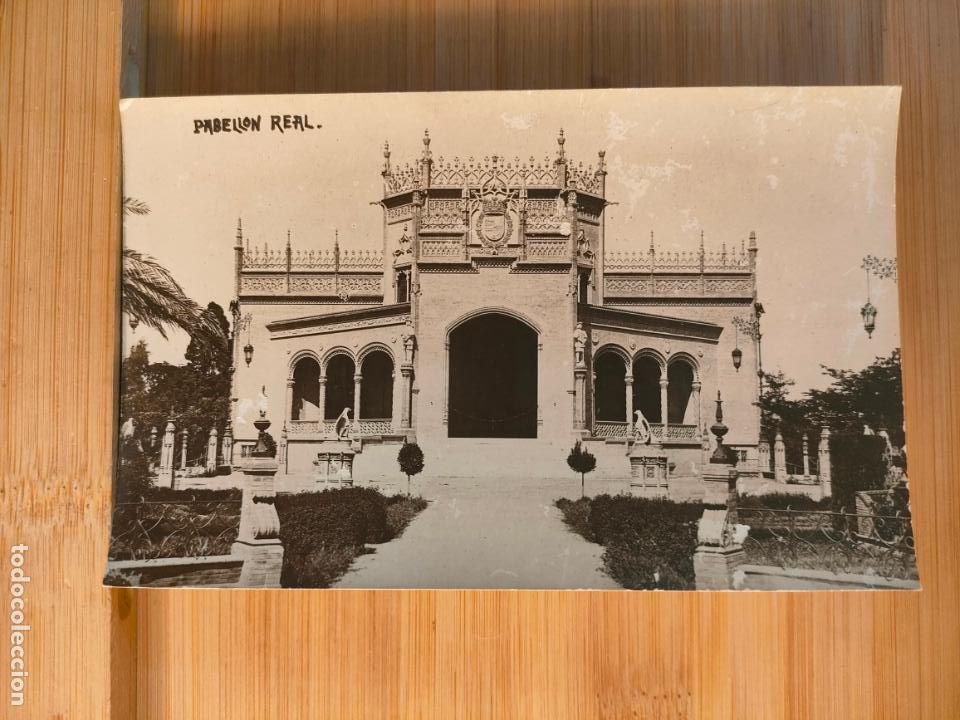 Postales: SEVILLA-PABELLON REAL-FOTOGRAFICA-POSTAL ANTIGUA-(104.012)