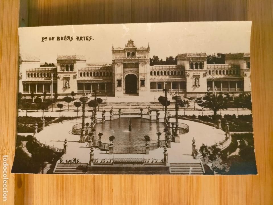 Postales: SEVILLA-PALACIO BELLAS ARTES-FOTOGRAFICA-POSTAL ANTIGUA-(104.021)