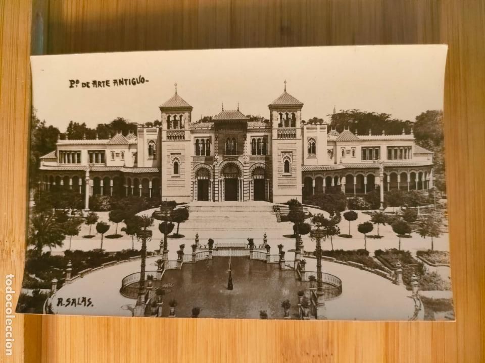 Postales: SEVILLA-PALACIO DE ARTE-FOTOGRAFICA-POSTAL ANTIGUA-(104.026)