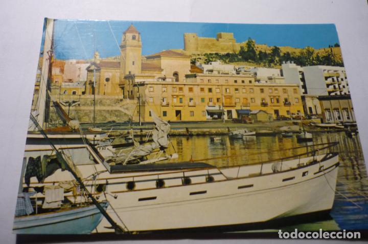 Postales: postal almeria puerto nautico .-escrita