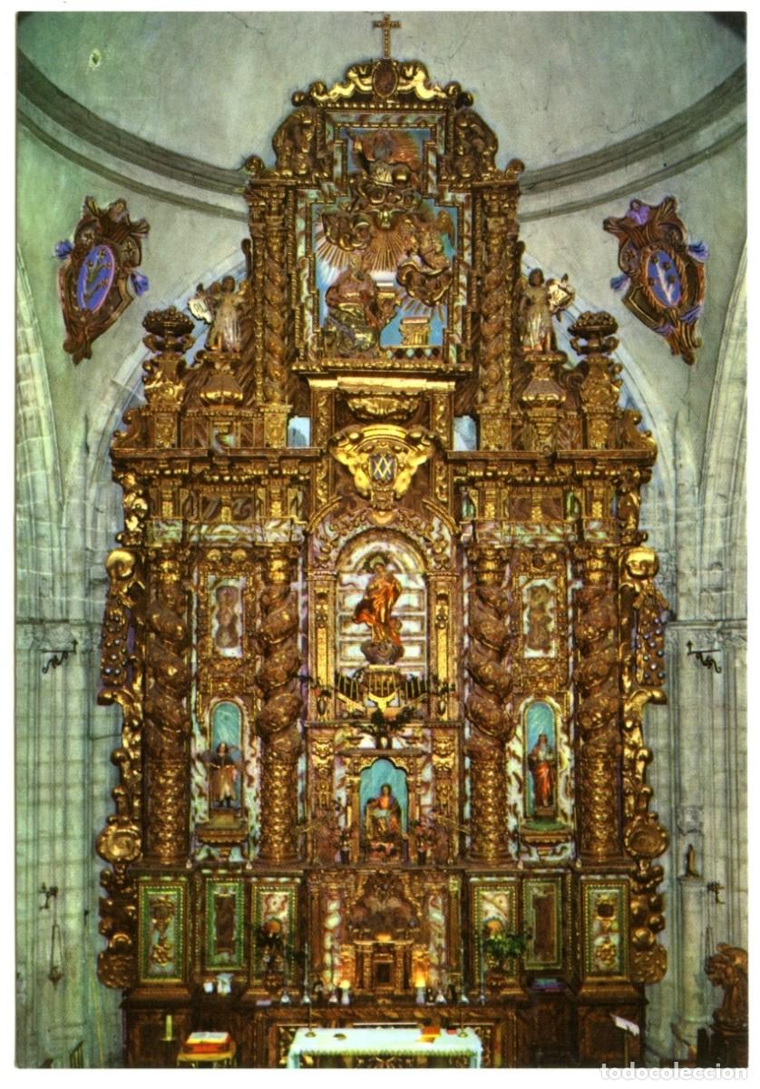 Postales: N&ordm; 43-RONDA. Iglesia Santa Mar&iacute;a La Mayor. Retablo. Sin circular. EDICIONES ARRIBAS