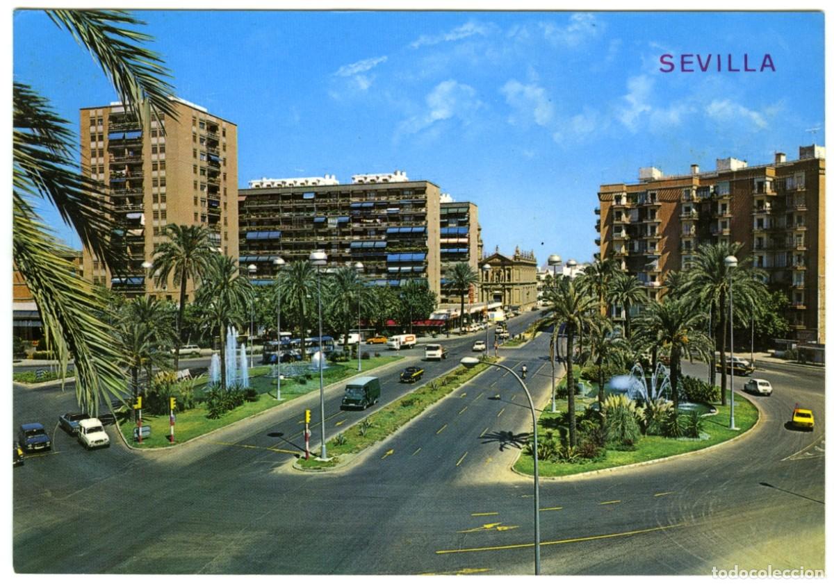 Postales: N&ordm; 158-SEVILLA. Gran Plaza. Sin circular. EDICIONES ARRIBAS