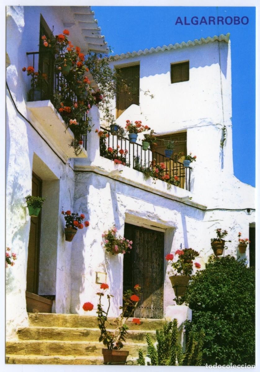 Postales: N&ordm; 6-ALGARROBO COSTA. Costa del Sol. Rinc&oacute;n t&iacute;pico. Sin circular. EDICIONES ARRIBAS